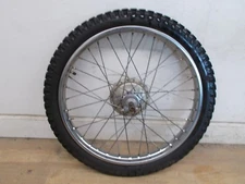 75-79 Kawasaki KD125 KD175 Front Rim Hub Spokes(1.60 x 21")41074-052;  (Ebay/RM)