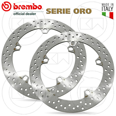 Dischi Freno Bmw R 1200 Gs Brembo Serie Oro Anteriori Flottanti Coppia Moto - Foto 2
