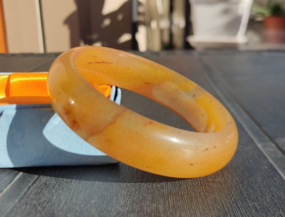 Natürliches Jade Armband 56mm Armband Kristalltherapie Jade Bracelet Reiki