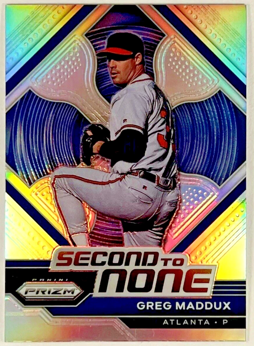 Greg Maddux 2023 Panini Prizm - Second To None #SN20 Atlanta Braves