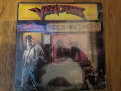 Vendetta - Brain Damage LP vinyl record NEW sealed RARE Metal 1988