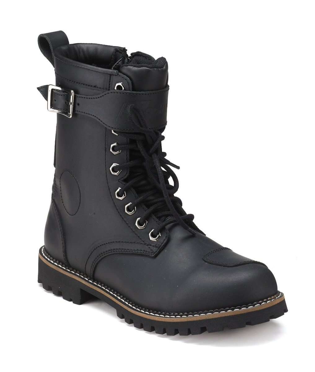 Kochmann Motorcycle Shoes Size 38 Rider Biker Boots Cafe Racer