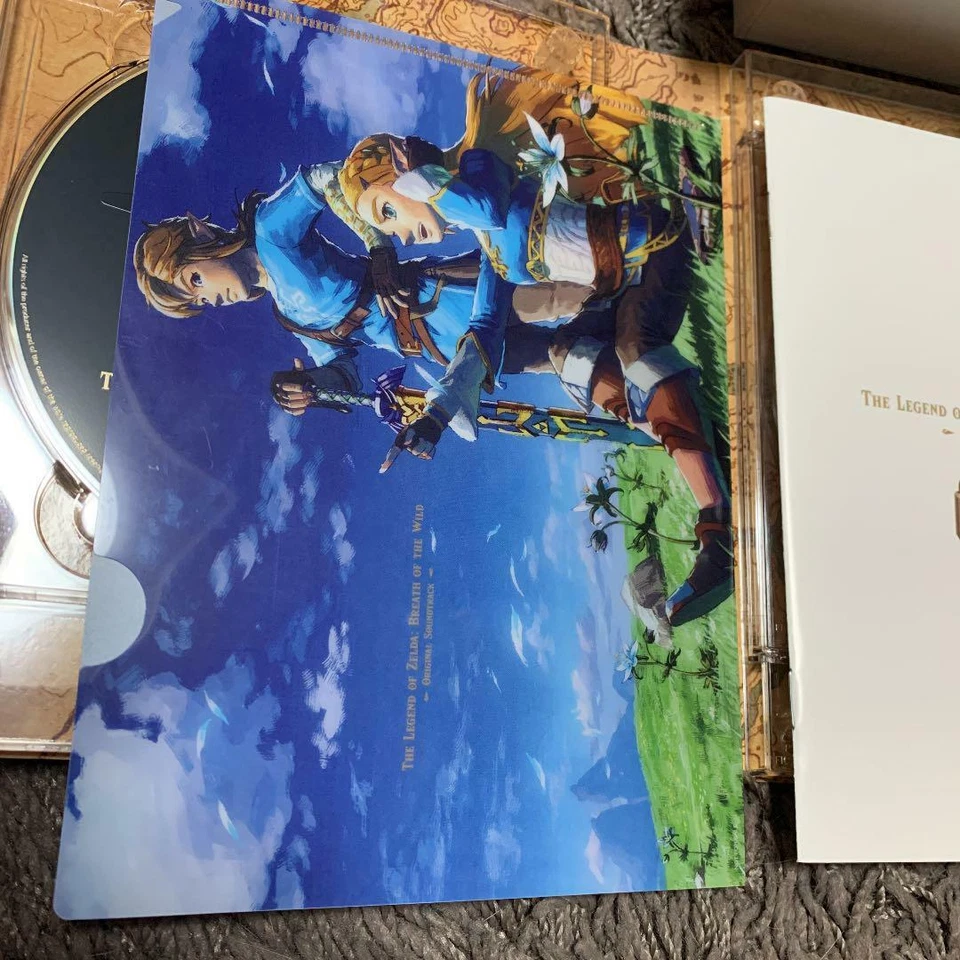 The Legend of Zelda Breath of the Wild Original Soundtrack CD Limited Edition - Image 4 of 4