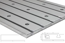 t slot fixture plate 50 x 30cm "Tiny", aluminum, t-track, metalworking, cnc bed