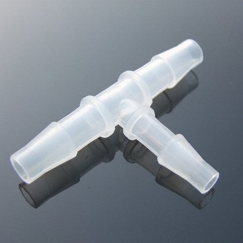 Reducer Tee Hose Joiner Plastic Barbed T Connector Pipe Fitting Air Water Gas - Picture 6 of 7