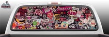 Sticker Bomb Stickers Perforated Vinyl Perf Rear Window Decal Graphic Suv Truck