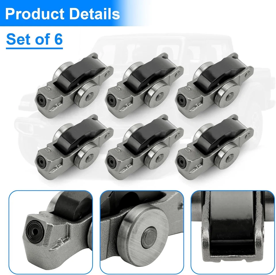 6X admisión de brazo basculante de válvula para Jeep Grand Cherokee/Wrangler/Gladiator 16-23 3,6 L Foto 4 de 4