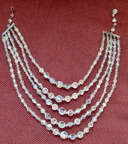 Five Strand Choker Necklace | eBay