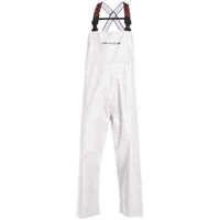 GRUNDENS SHOREMAN BIB FISHING BIB WHITE BRAND NEW FAST SHIPPING