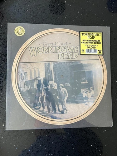Grateful Dead* – Workingman's Dead 50th ANN PICTURE DISC LP VINYL  NEW SEALED