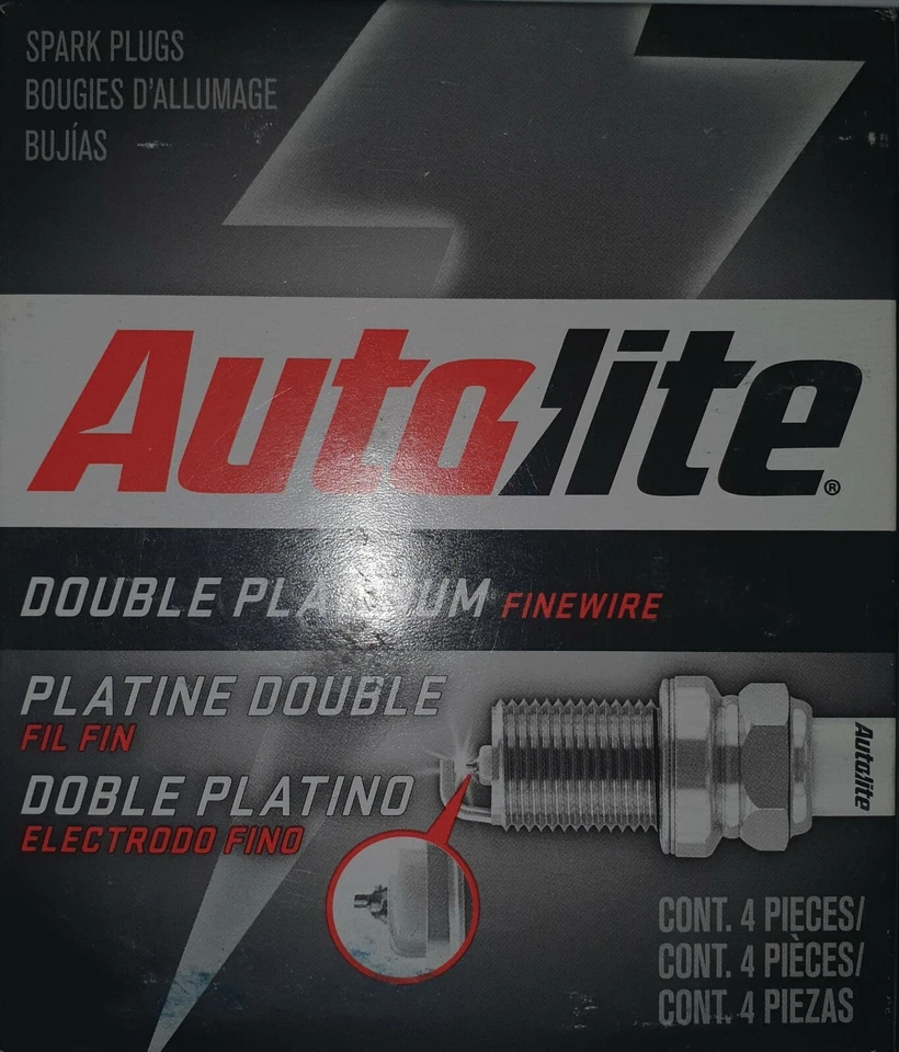 Bujías Autolite APP103 Doble Platino Cantidad 4 Foto 2 de 2