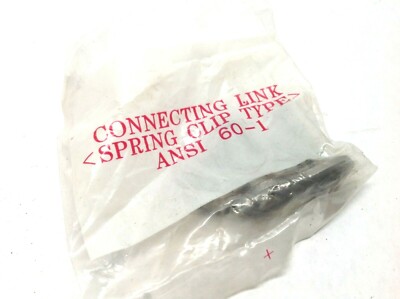 ANSI 60-1 Connecting Link Spring Clip Type