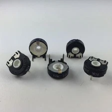5 x Trimmer Piher PT-15-NV 10k Poti PT15NV 10KOhm Trimmpoti PT15 NV lying 10K