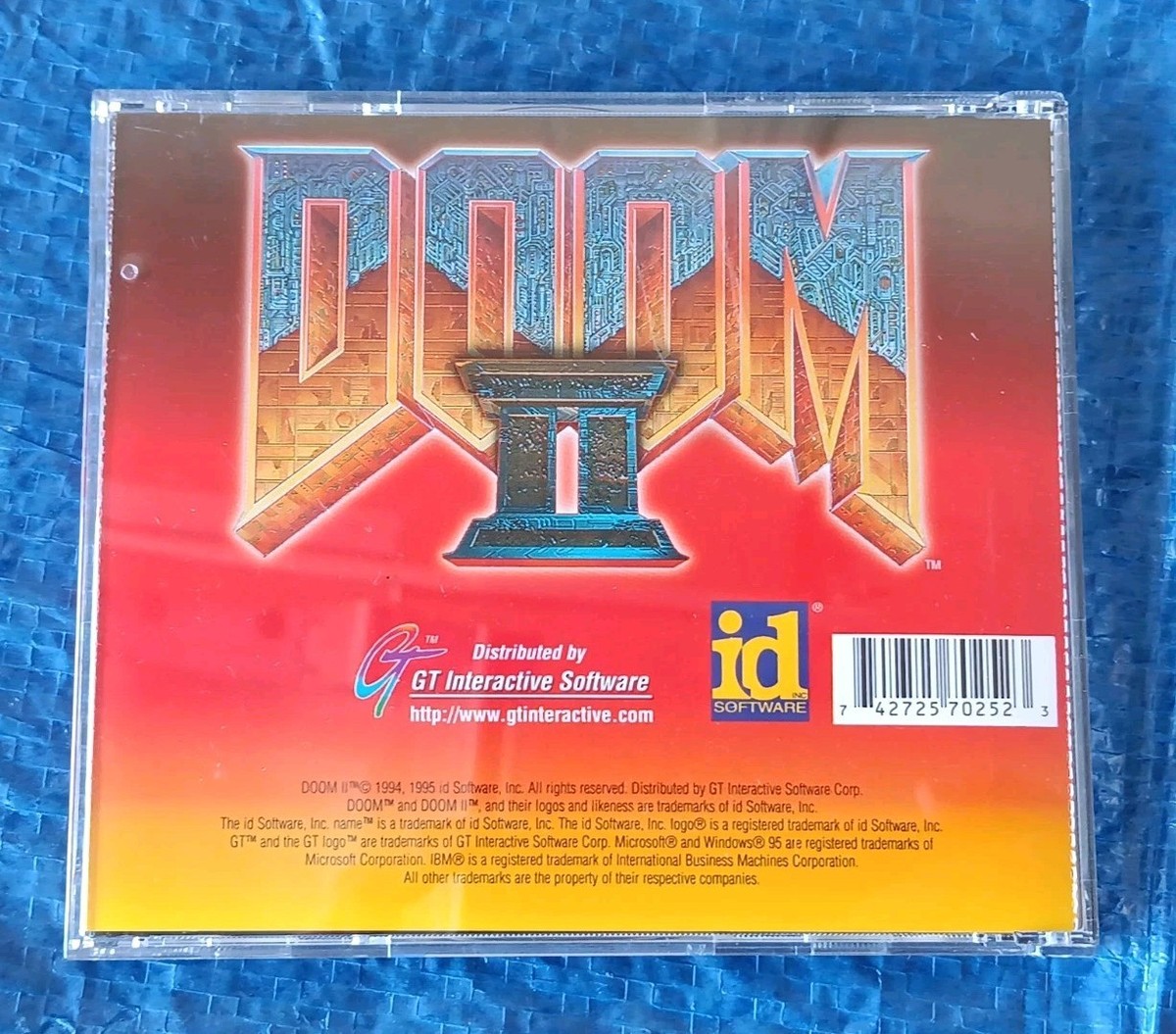 ドゥームⅡ for Windows 95 ソフト　一式 Doom II for Windows 95 by ID Software Cd-rom for sale online