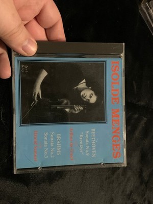 Isolde Menges CD - Beethoven - Biddulph Lab