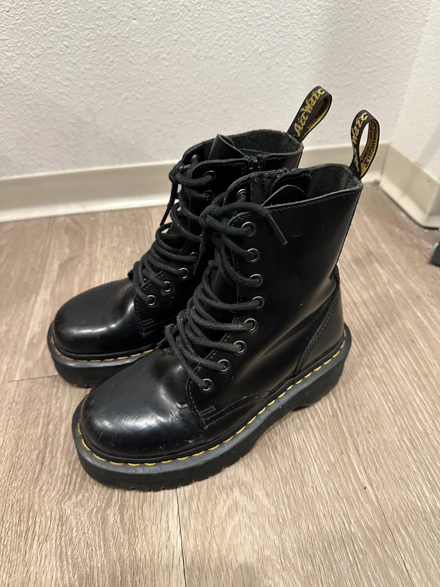 Dr. Martens Jadon Black Boots for Women for sale - eBay