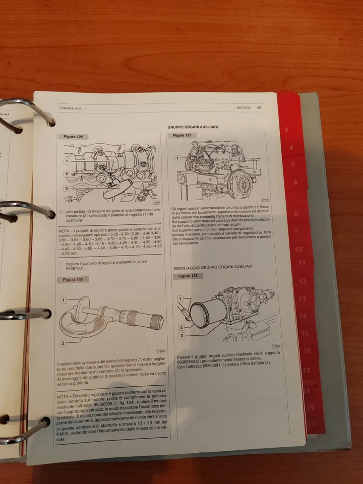 MANUALE OFFICINA RIPARAZIONE MOTORI SCANIA DSC 1405 - DS 1101 DS 9 01 - Immagine 2 di 4
