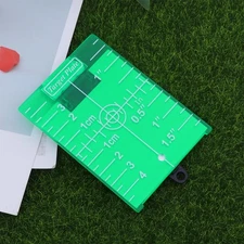 No Burr Magnetic Target Small Spirit Level Bubble Replacement Leveling Plate