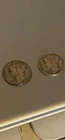 Two 1941 Silver Winged Liberty Mercury Dimes .900 Pure Silver 2.5 Grams Each