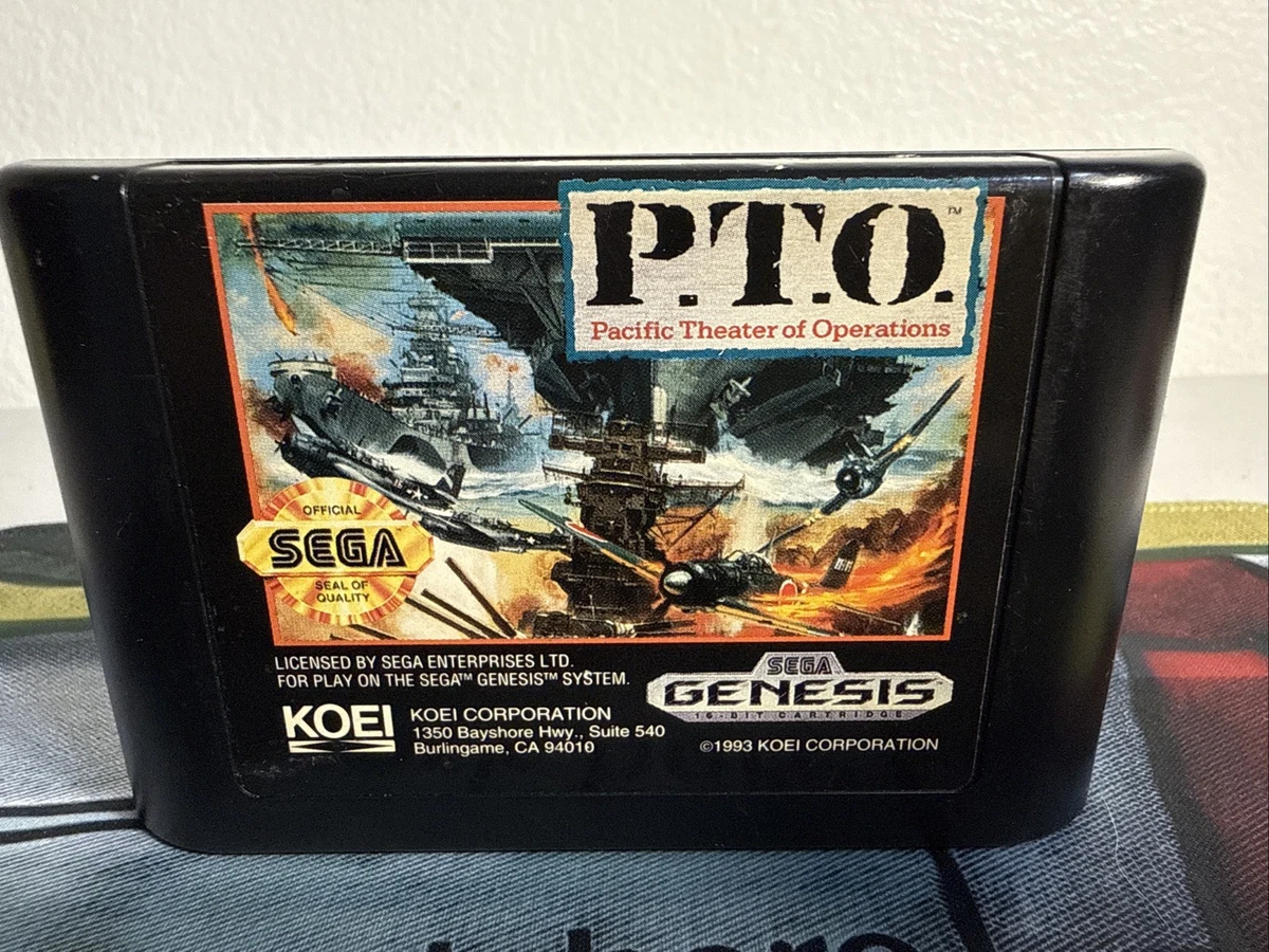 P.T.O.: Pacific Theater of Operations Video Games for sale | eBay