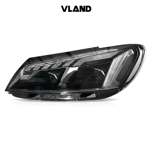VLAND LED Projector Headlights For 2011-2015 VW Passat w/Start-up Animation - Picture 2 of 16