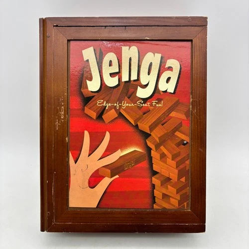 Jenga Vintage Game Collection 99% COMPLETE Parker Brothers 2009 Stacking