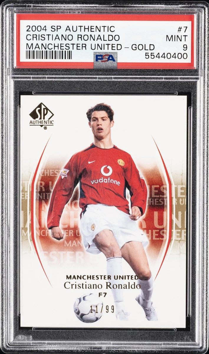 Preços baixos em 2004 SP Authentic Manchester United Cristiano