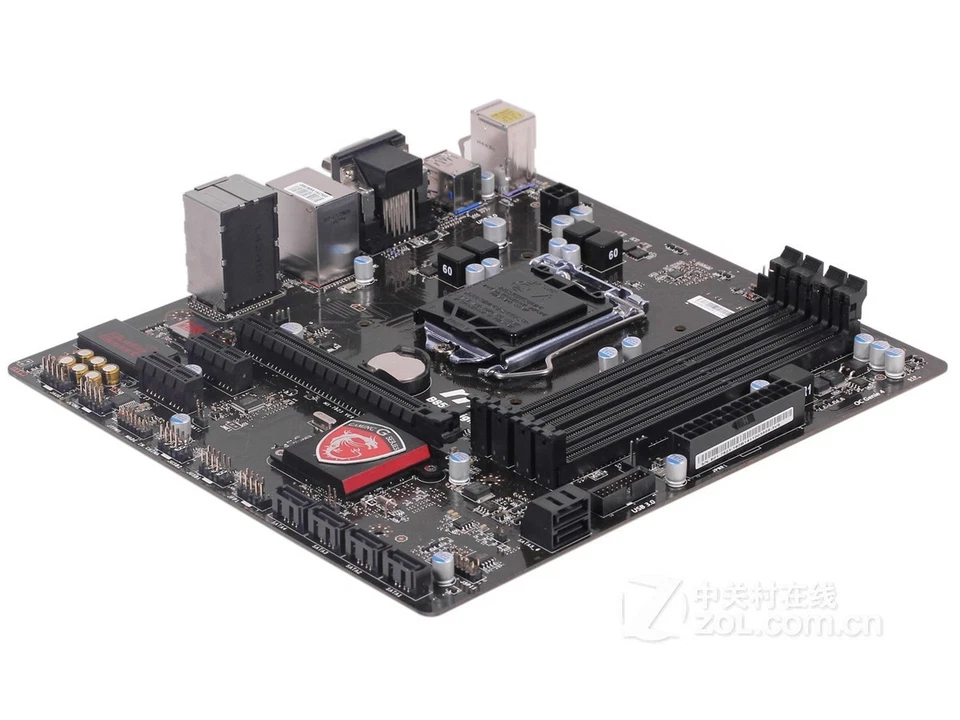 MSI B85M Night Elf Intel B85 DDR3 LGA 1150 Micro ATX Motherboard - Image 3 of 4