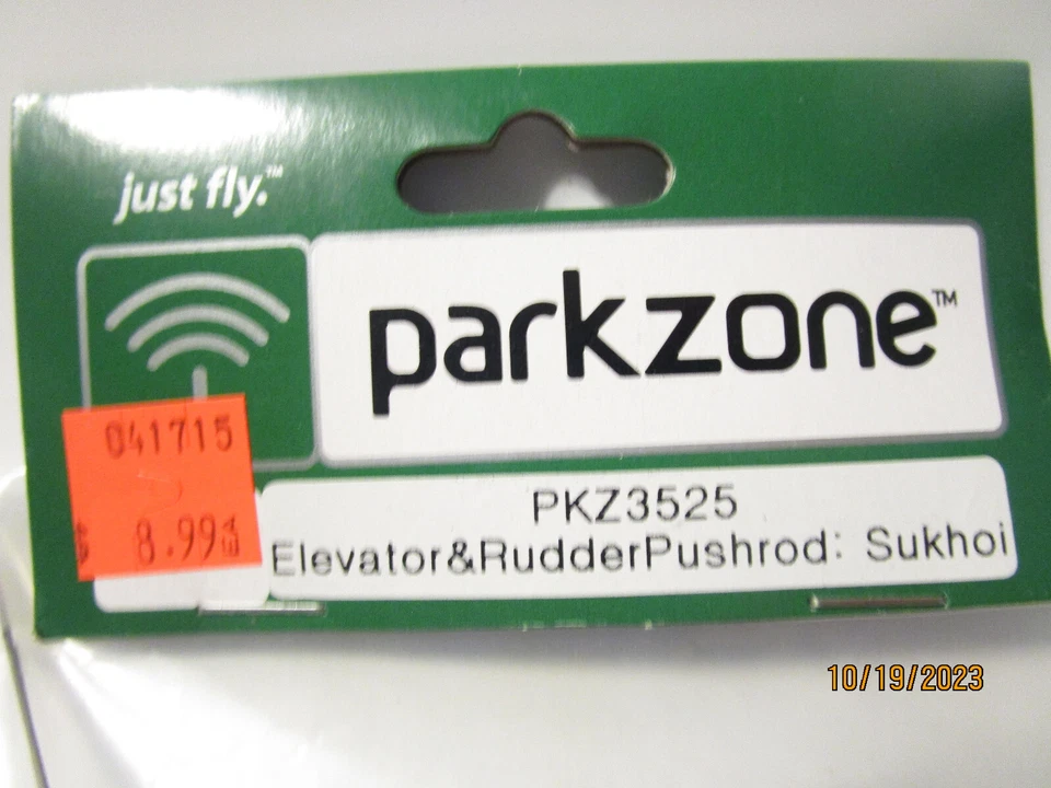 Juego de varillas de empuje ParkZone PKZ3525 para ascensor y timón: Sukhoi Su-26m Foto 4 de 4
