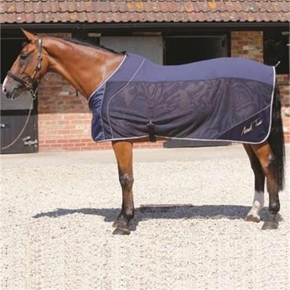 Mark Todd Deluxe Half Mesh Cooler Rug 5' 6 Navy Mark Todd Deluxe Half Mesh Cooler Rug 5' 6 Navy