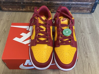 2022 Midas Gold Nike Dunk Low Retro DD1391-701 Size 14 DS Brand