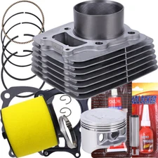 For Honda Rancher 350 TRX350 2000-2006 Cylinder Head Piston Rings Gasket Kit