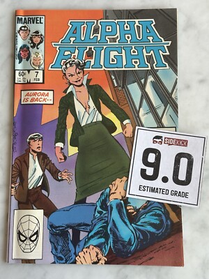 Alpha Flight #7 VF/NM 9.0 - Buy 5 For FREE Shipping! (Marvel, 1984) AF