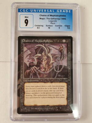 Mtg Le Chains Of Mephistopheles English Cgc 9 Mint | eBay Mtg Le Chains Of Mephistopheles English Cgc 9 Mint | eBay
