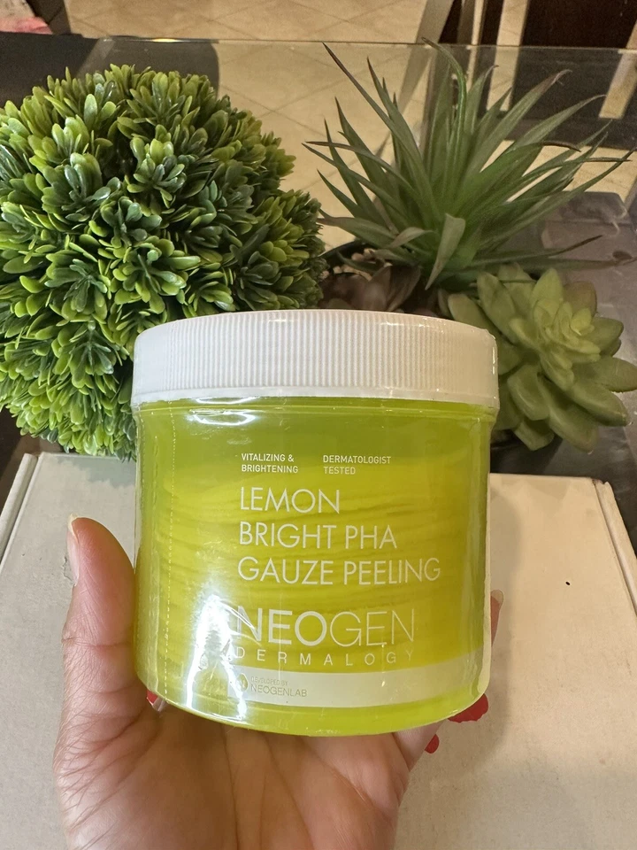 Gasa exfoliante NEOGEN Lemon Bright PHA 190 ml (30 hojas) Foto 3 de 3