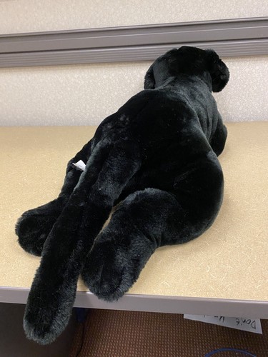 28" Animal Alley Black Lab Labrador Dog 1999 Kids Preferred Plush - Picture 4 of 10