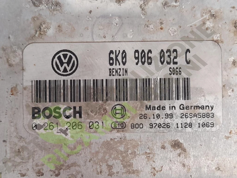 AKK CENTRALINA INIEZIONE SEAT IBIZA III «6K1» (1999) 1.4 Berlina, 3 p. dal 19... - Immagine 3 di 4