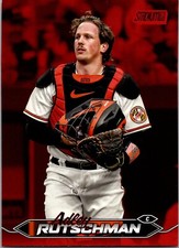 🔥2024 Topps Stadium Club - Adley Rutschman #60 Red Foil🔥0674