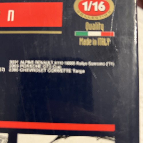 Burago 1:16 Diecast Special Collection Blue 1971 Alpine Renault A110 1600S NIB - Picture 8 of 10