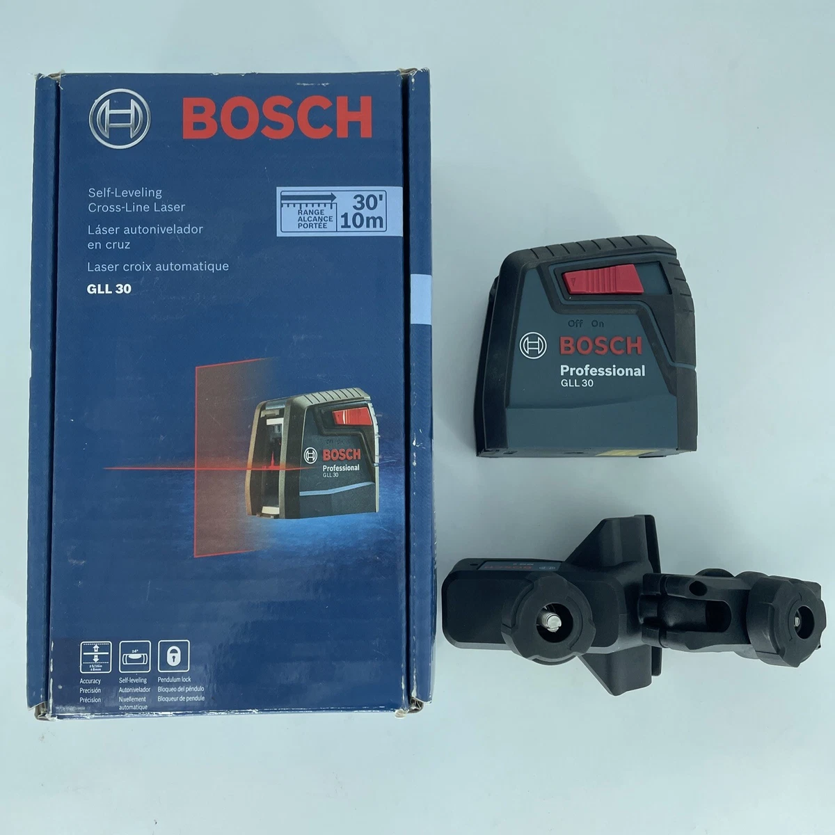 Bosch self leveling cross outlet line laser