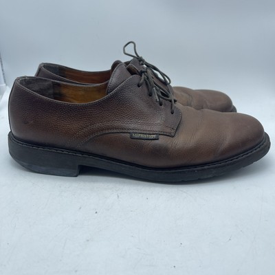 Mephisto Men\'s Brown Pebble Grain Leather Oxford Dress Shoes Size 9 Classic Marlon | Mephisto USA main image 4