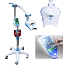 Blue Laser Dental Teeth Whitening System Tooth Bleaching Machine 3 Colors Light