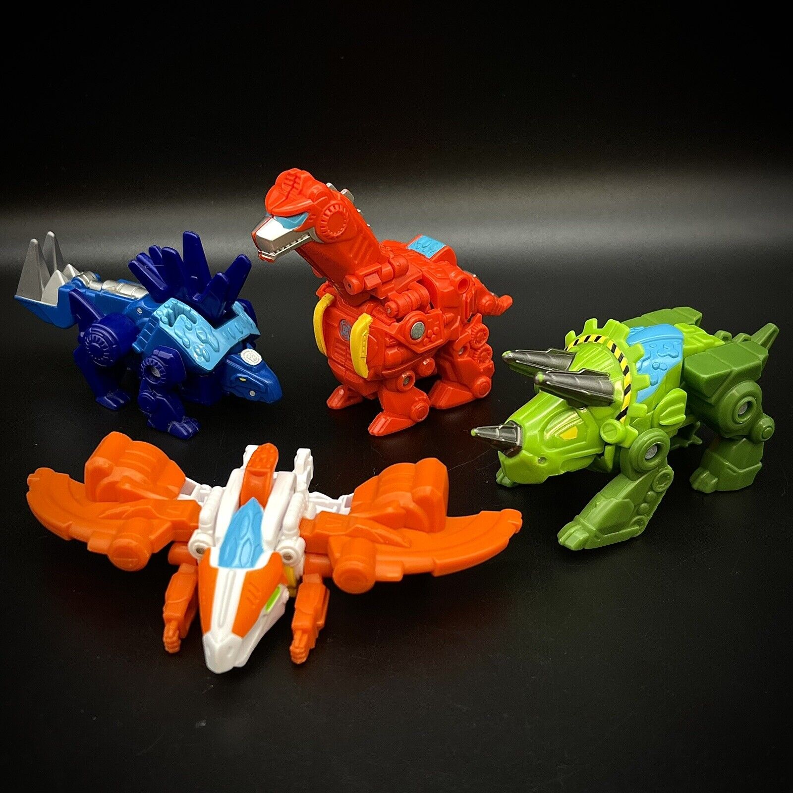 2013 Transformers Rescue Bots Rare Dinobots Set Blades Heatwave Chase Boulder