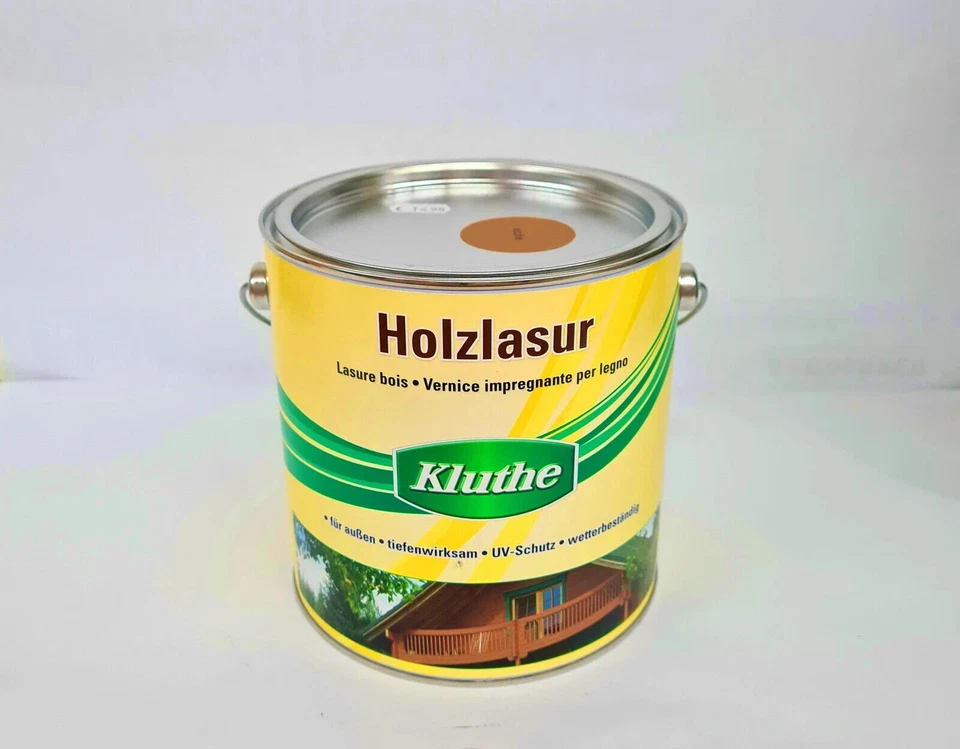 KLUTHE-CONTI €6,99L 5 L Kluthe Conti Holzlasur teak außen UV-Schutz lasierend