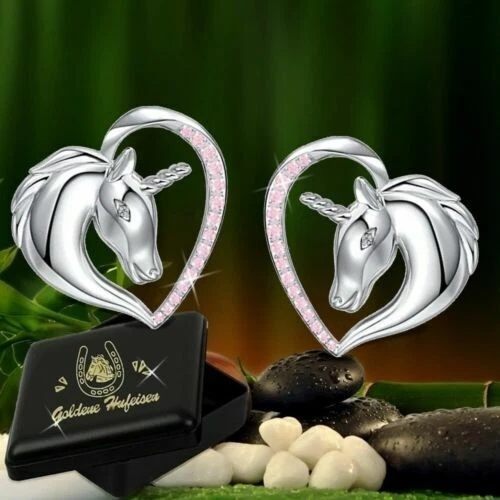 Herz Cubic Zirkonia Mode-Ohrschmuck