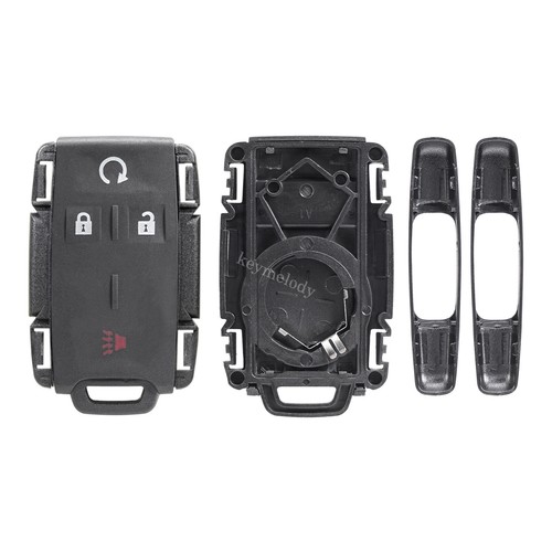 Car Key Fob Case Shell for Chevrolet Silverado GMC Sierra 1500 2500 HD 2014-2019 - Picture 2 of 7