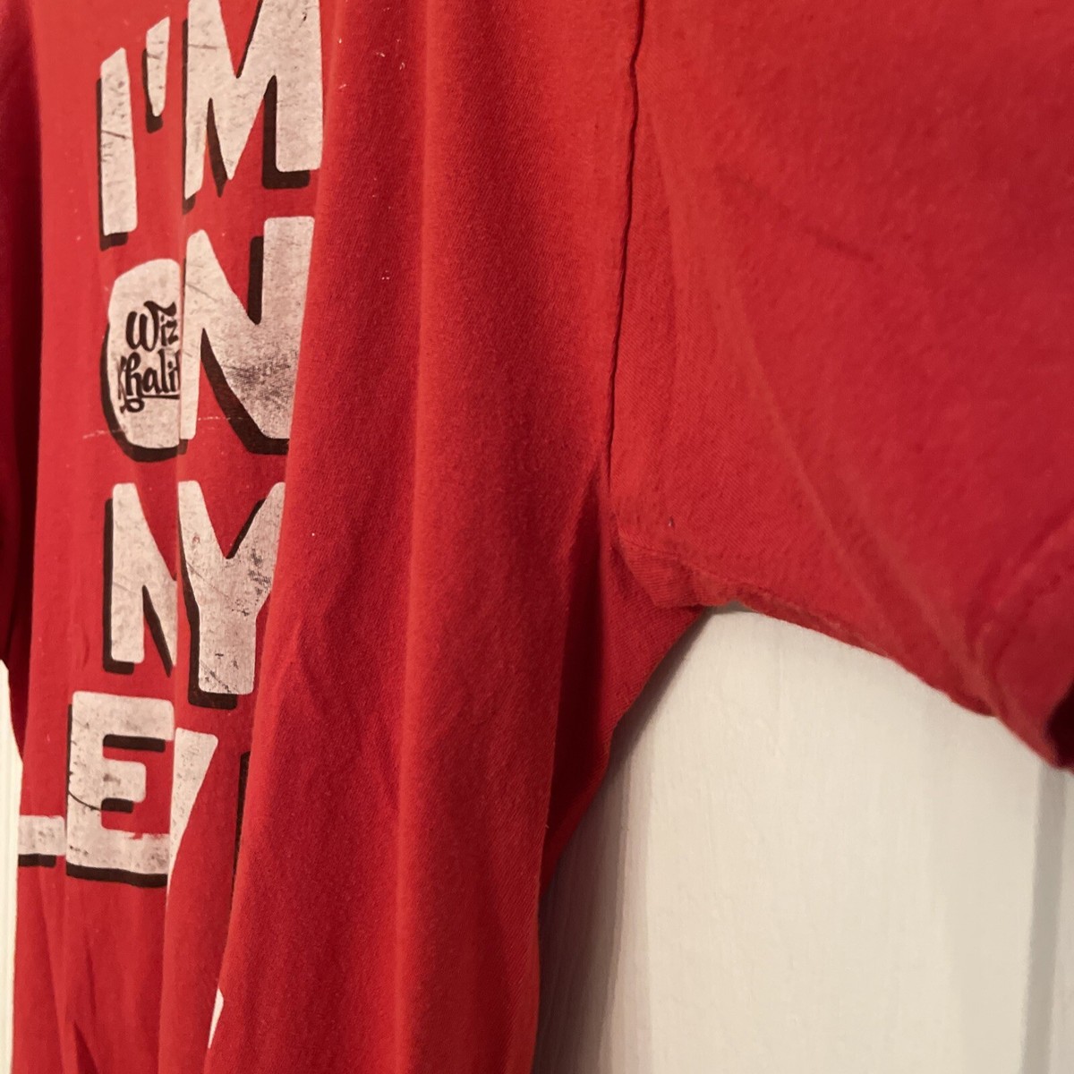 希少】Wiz Khalifa Tシャツ I'M ON MY LEVEL 赤