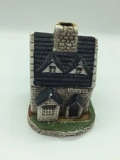 Ceramic Village Scentex #103 Cottage House Home Pottery Tea Light Candle Holder