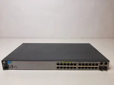 HP Aruba 2620 24 Port Fast Ethernet Switch 12 Port PPoE+ 2620-24-PPoE+ J9624A C4