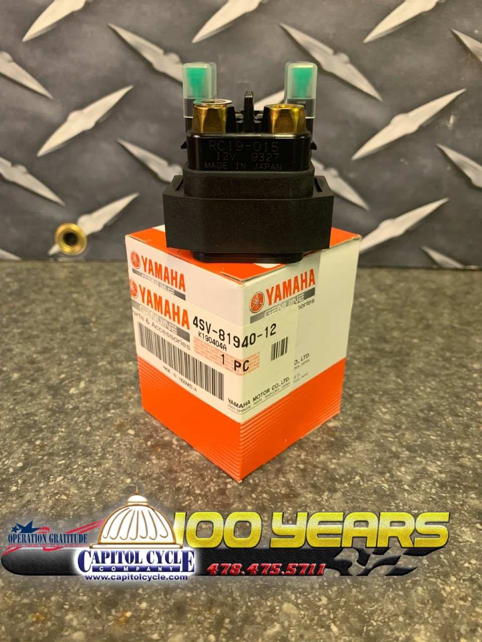 Motocicleta 4yr 81940 02 00 12V Relé De Solenoide De Arranque 4YR 81940 00 00 Ajuste De Repuesto - Foto 13